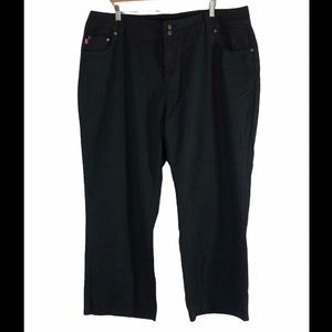 Woman Within black Natural Fit Jeans 22W